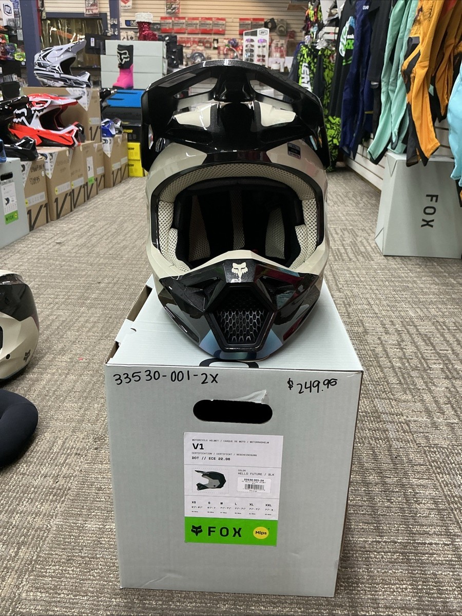 Helmet Fox Casque Velo Fox Racing 30441-018-XL Fox Racing V1