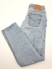 Vintage Levi's 512 Slim Fit Straight Leg Women's Light Blue Jeans Size 6 REG M