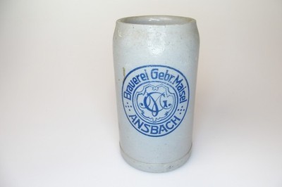 alter Maßkrug Bierkrug - Brauerei  Gebr. Maisel Ansbach