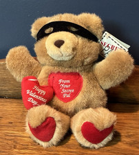 Vintage SECRET PAL Valentines Teddy Bear Plus...