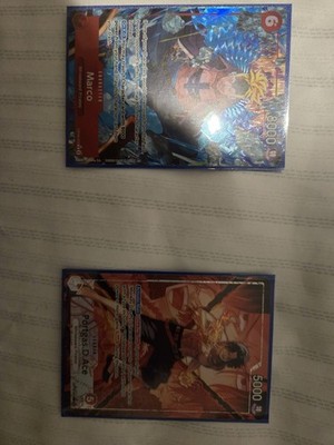 Ace Leader And Marco Alt From Op16 One Piece Card Game