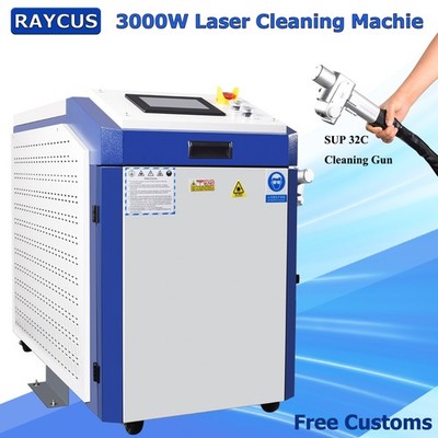 Raycus 3000W Handheld Faser Laser Cleaning machine Continuous Laser Cleaner DE