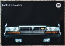 Prospekt Brochure Lancia Thema 8.32 2/1989 deutsch Schweiz
