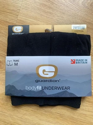 GUARDIAN BODYFIT New Men's 2 Pairs Guardian® Bodyfit Premium Cotton Briefs or Trunks Underwear