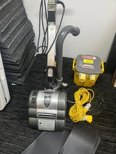 Hiretech HT8 Floor Sander 110v + 5Kva Transformer + Lead + 16 Sanding Sheets