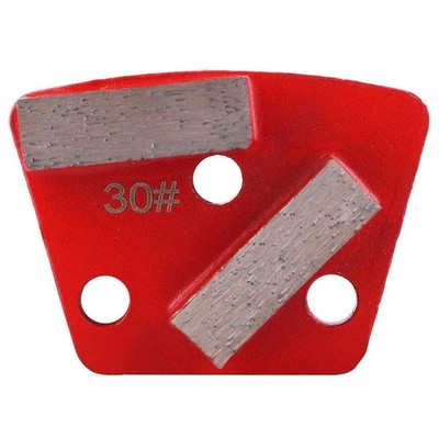 3PCS Trapezoid Grinding Disc, Floor Grinding Pad Concrete Grinding Disc #30 G...