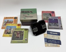 Vintage Sawyer  s View-Master Stereoscope with Lot of Vintage Reels; Disney Xmas