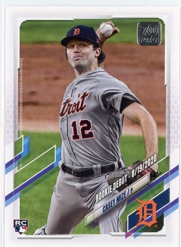 Casey Mize [SP] #US63 2021 Topps Update card