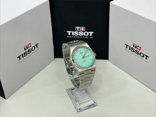 New Tissot PRX 40mm Men's Watch Quartz Watch Light Green Dial T137.410.11.091.01