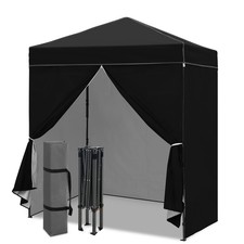 Toldo emergente instantáneo EAGLE PEAK con pared solar ajustable 6x4 con 4 paredes laterales