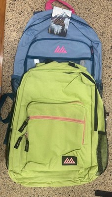 summit ridge backpack 2 colors blue and green (2 backpack) 