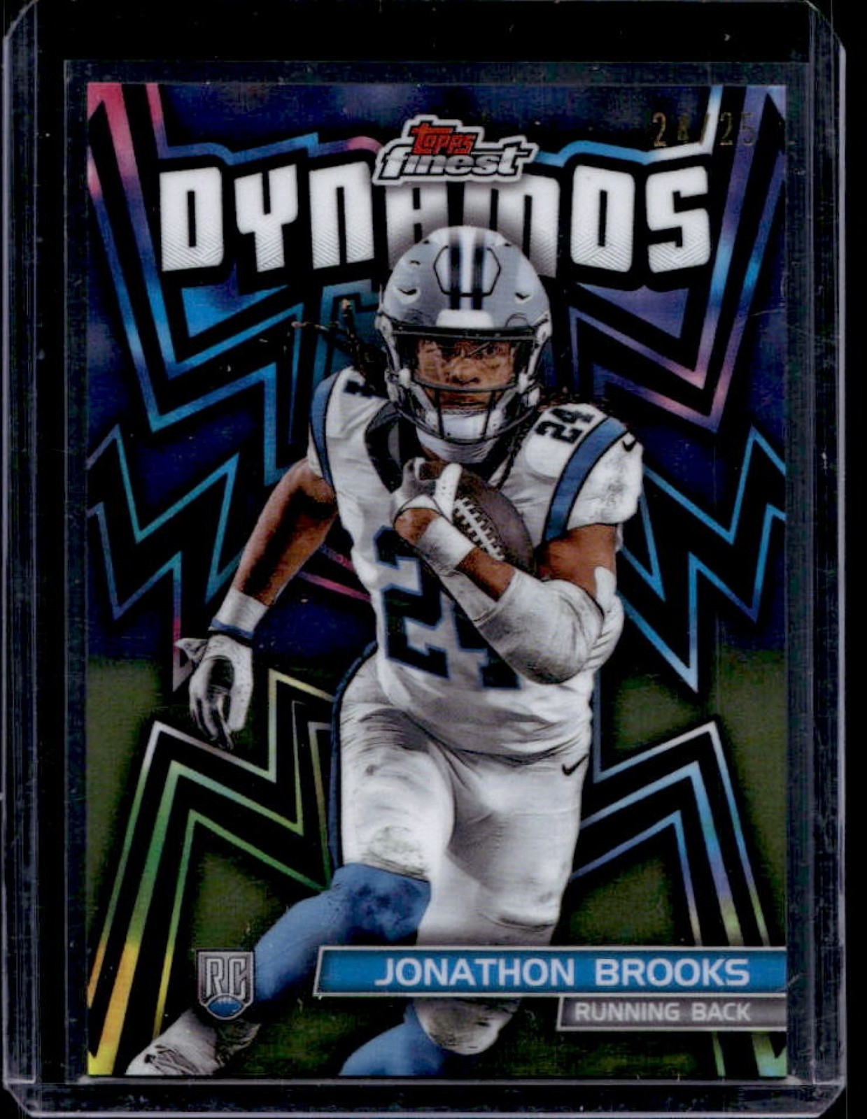 Jonathon Brooks Topps Finest Dynamos #DYN1 Black Refractor