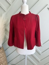 Forever Size S/M Blazer Jacket Swing Cropped