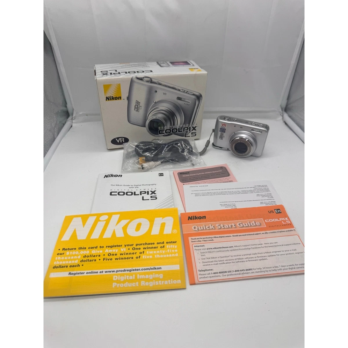 Nikon Coolpix L5 Digital Cameras for Sale | Shop New & Used