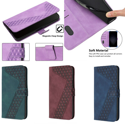 Für Oppo Realme C30 C35 C12 C15 9i 10 Retro PU Leder Flip Wallet Case Handyhülle