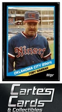 Toby Harrah 1988 CMC Oklahoma City 89ers #25  Texas Rangers Manager