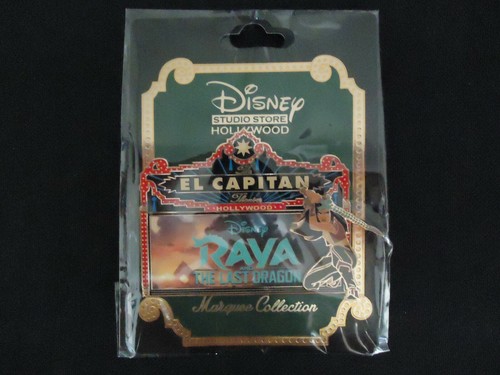 DISNEY DSF DSSH EL CAPITAN MARQUEE RAYA AND THE LAST DRAGON PIN LE 400 ON CARD - 第 1/2 張圖片
