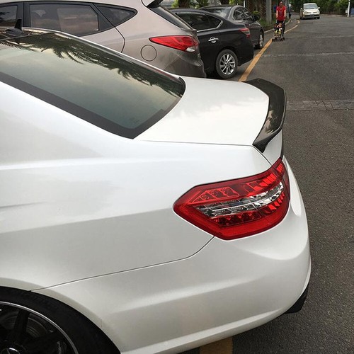 REAL CARBON Rear Trunk Spoiler Wing for Mercedes Benz W212 E63 Sedan 2010-15 - Bild 5 von 14