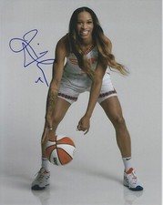 JASMINE THOMAS Signed 8 x 10 Photo WNBA Basketball CONNECTICUT SUN Free Shipping