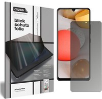 Samsung Galaxy A42 Blickschutzfolie Matt Schutzfolie Folie Display Schutz Dipos