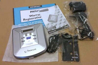 NEW - PHILIPS EXPANIUM EXP103 PORTABLE CD MP3 PLAYER REWRITABLE COMPATIBLE SET