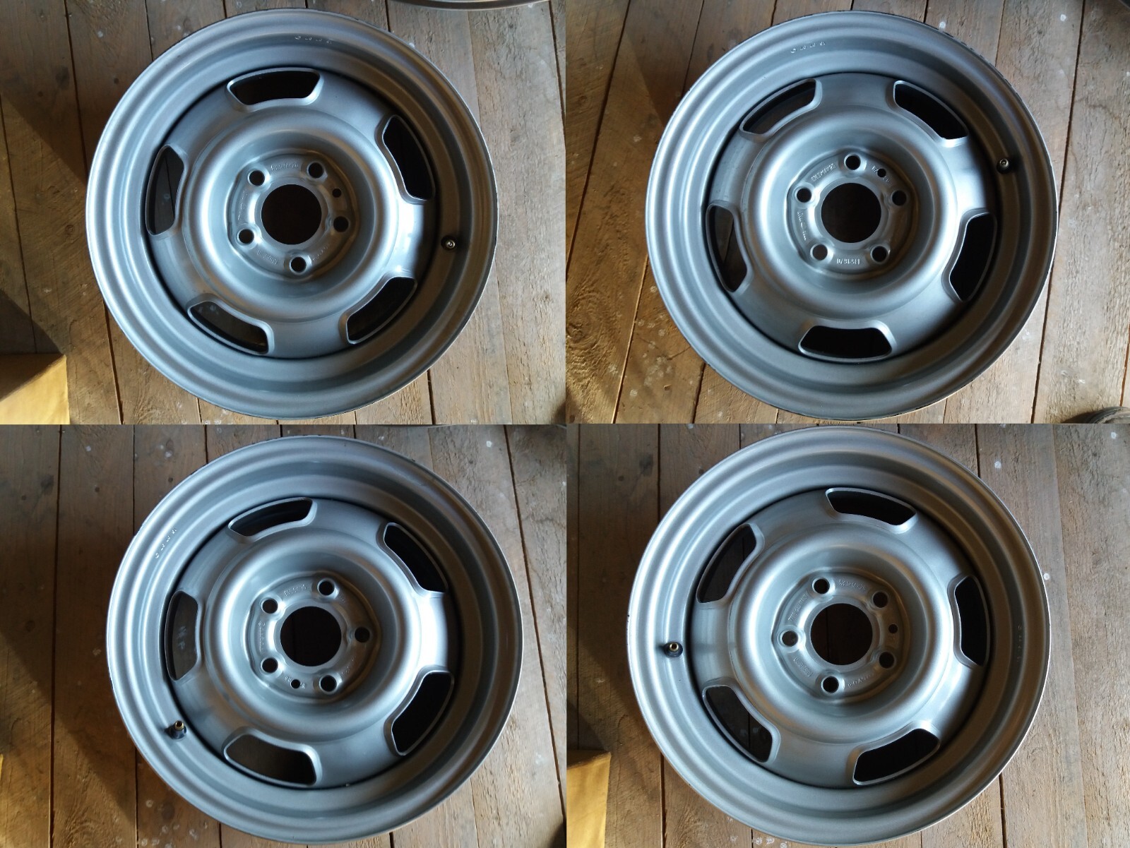 ボルボ240 純正 新品 ホイールリムリング 4本セット ☆ 送料無料 ☆ 14