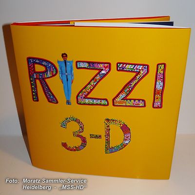 James Rizzi: First Book 1988, ''3-D Constructions'', English, Hardcover, NEW!