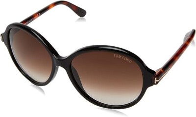 TOM FORD SUNGLASSES TF343 05B BLACK Tortoise MILENA 59-15-140