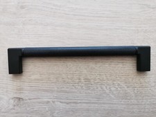 Schwarzer Nobilia Schrankgriff Griff Edelstahl Nr. 502