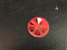 Cracker Jack Spin Top. Red Plastic