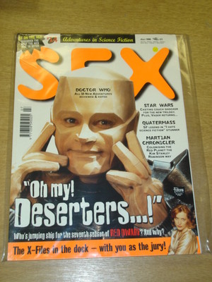 SFX #14 1996 JULY VF FUTURE PUBLISHING UK MAGAZINE RED DWARF STAR WARS X-FILES
