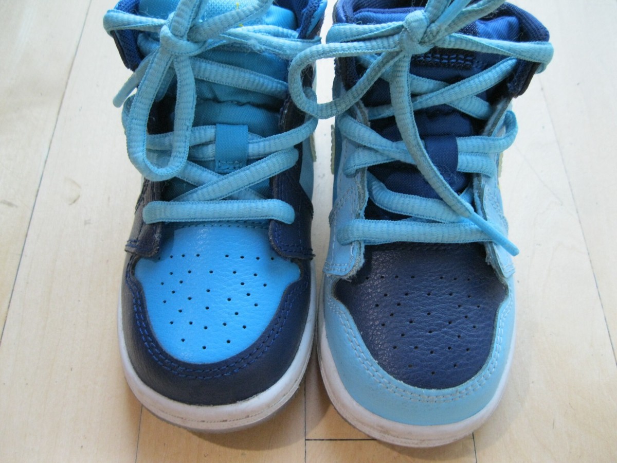 Nike Air Jordan 1 Mid Fly Faux Leather Sneaker Shoe BV8175 Blue