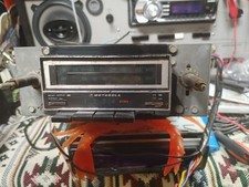 70s VTG Old Motorola TF874AX Push Button Car Stereo AM FM Radio 8 Track Deck 76