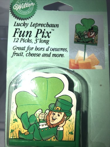 St. Patrick’s Day 🍀 “Fun Pix” Lucky Leprechaun. 3” Long 12 per package. - Picture 5 of 11