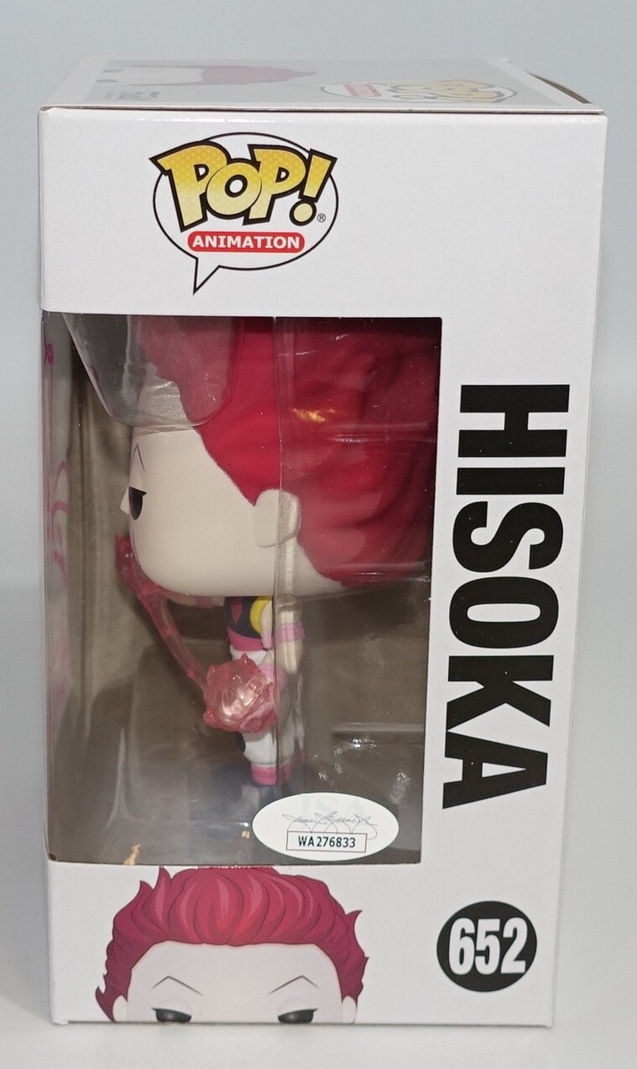 KEITH SILVERSTEIN Signed HUNTER X HUNTER HISOKA FUNKO POP Vinyl