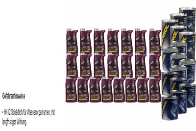 22L Motoröl MANNOL Racing+Ester 10W-60 5xLeak-Stop+Motor Doctor+Motor Flush
