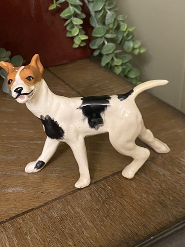 Terrier Dog Porcelain Vintage Figurine