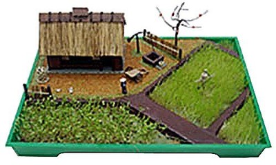 Micro Ace 1/100 Miniature Series No.01 Farmhouse Model