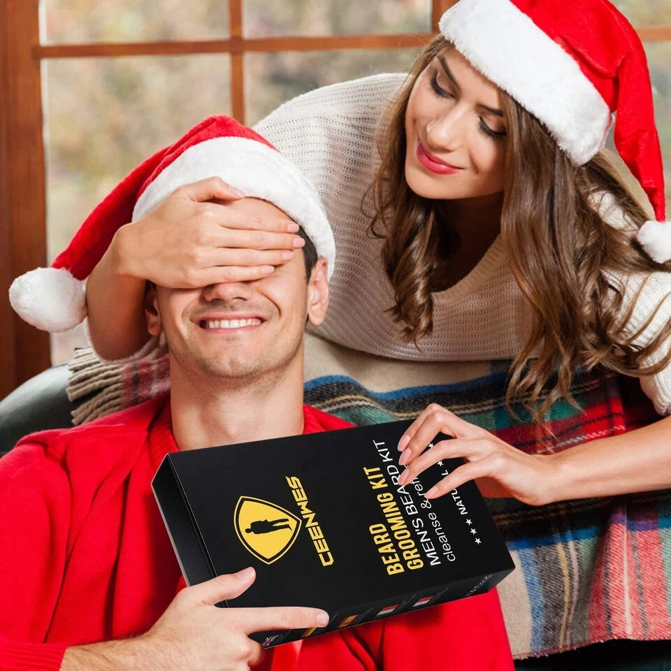 Beard Club Advanced Growth Kit Healthy Full Hair Men Grooms Oil Serum Boosts