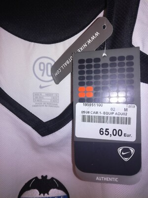 VALENCIA CF 2005-2006 BNWT Toyota camiseta shirt trikot maillot