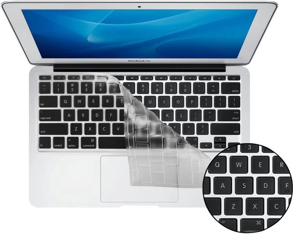 KB Covers ClearSkin 11 Ultra for MacBook Air 11-Inch (ClearSkin-M11-US) - Image 2 of 2
