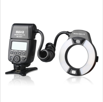 Meike MK-14EXT i-TTL LED Flash Light Macro Ring Light Speedlite for Canon Camera