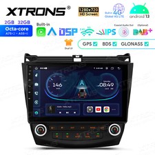 10.1'' 32GB Android 14 8-Core Car GPS Stereo Radio Navi WiFi For Honda Accord 7