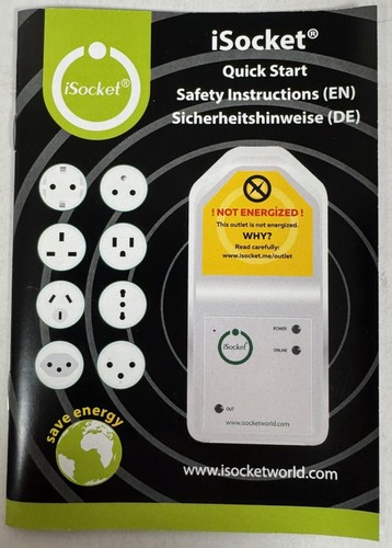iSocket ISPROUK Power Cut Alarm Plug & Go - Picture 5 of 5