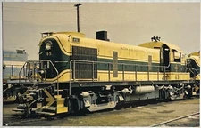 Vintage Alton & Southern Locomotive Postcard Alco Train Railroad St Louis