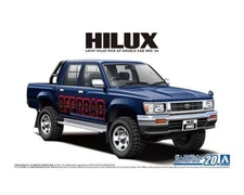 Aoshima 1/24 Toyota LN107 Hilux Pick Up Double Cab 4WD 1994 Plastic Model Kit