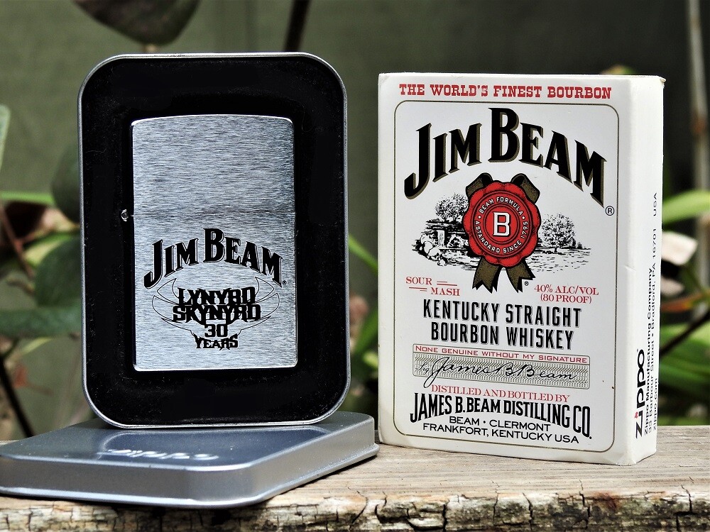 Jim Beam Lynyrd Skynyrd 30 Years Zippo Lighter - Vicious