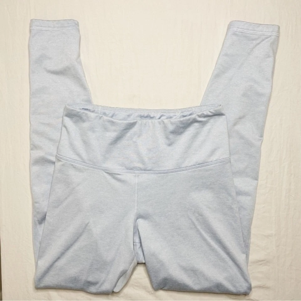 Old Navy Active Cozecore Leggings Light Blue Gorpcore Outdoor Size Medium - Image 4 of 4