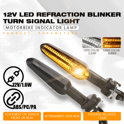 Turn Signal Light Indicator Lamp For Yamaha MT-09/SP MT-07 MT-125 2014-2023 - Picture 8 of 9