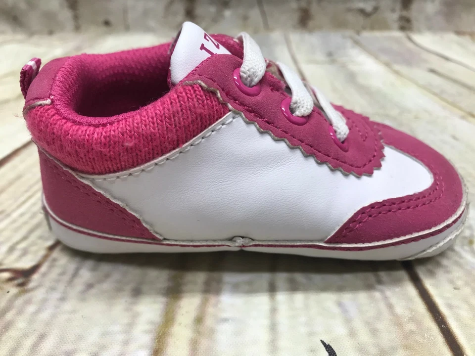  Zapatillas Izod Rosa Bebé Talla 3 Infantil Zapatos Foto 3 de 4